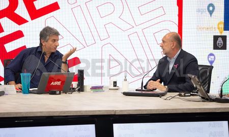La paritaria docente fue uno de los temas en la entrevista exclusiva del gobernador Omar Perotti con AIRE. La paritaria docente fue uno de los temas en la entrevista exclusiva del gobernador Omar Perotti con AIRE.