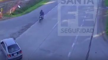 Video: impresionante choque en Jorge Newbery y Wilde