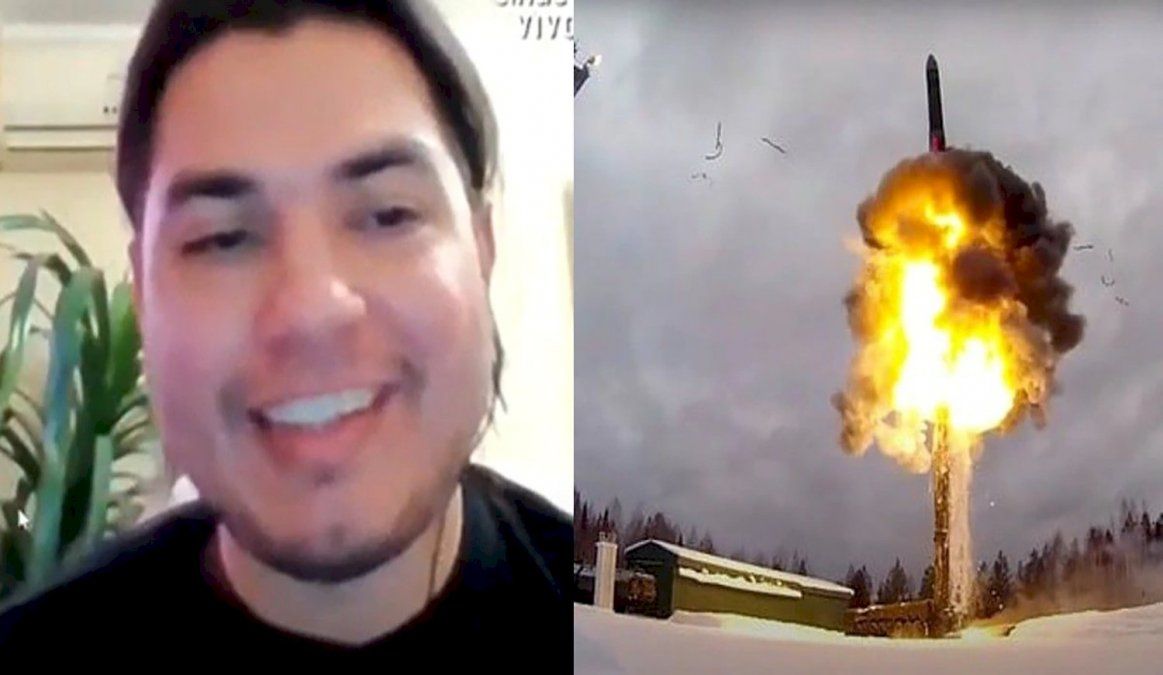 Un argentino en Ucrania dijo que no le tenía miedo a los misiles porque vivió en Lanús y desató una ola de memes