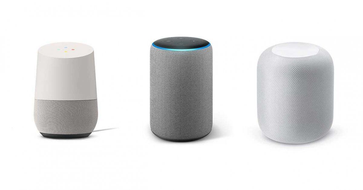 Alexa, Siri y Assistant.
