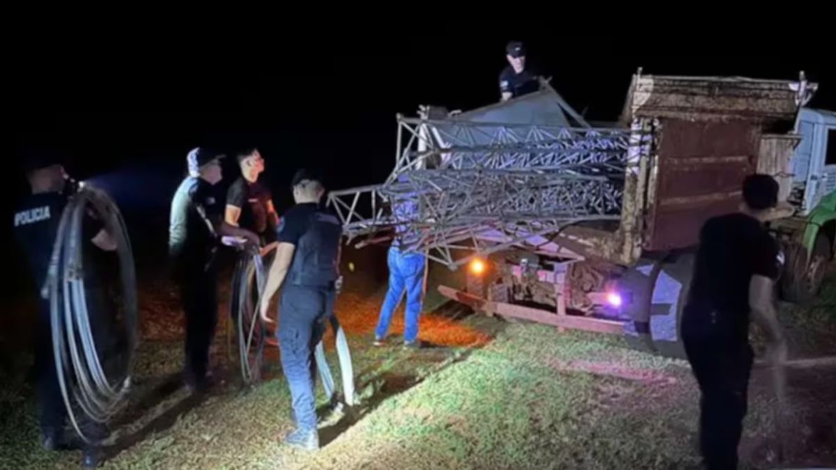 El robo de una torre de transmisión dejó a un pueblo en Misiones se quedó sin televisión.