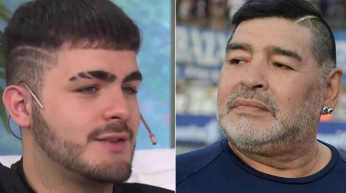 Santiago Lara creyó que su padre era Maradona porque así se lo dijo su madre poco antes de morir.