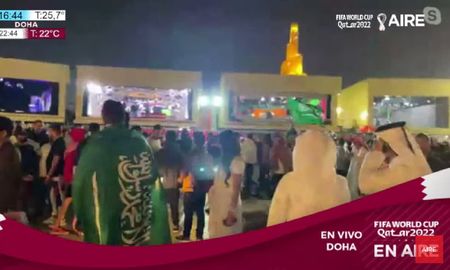 Los sauditas coincidieron en el mercado tradicional de Doha conocido como Souk Waqif. Los sauditas coincidieron en el mercado tradicional de Doha conocido como Souk Waqif.