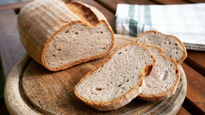 Receta fácil de pan en sartén sin gluten, sin huevo y sin lácteos