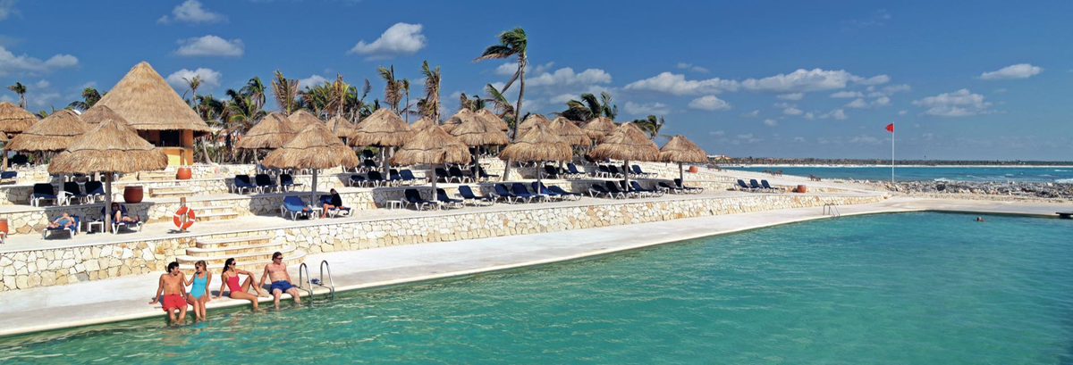 El hotel de la Rivera Maya en donde Pampita viajará de canje con 40 familiares y amigos.