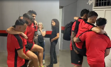 Preocupación en Colón: ase retiró Brian Farioli del estadio tras el partido contra San Telmo Preocupación en Colón: ase retiró Brian Farioli del estadio tras el partido contra San Telmo