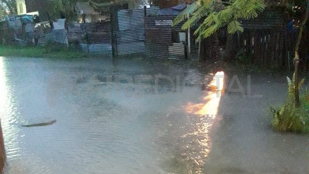 Así se encontraba la zona de Pasaje Santa Fe y Gorostiaga.