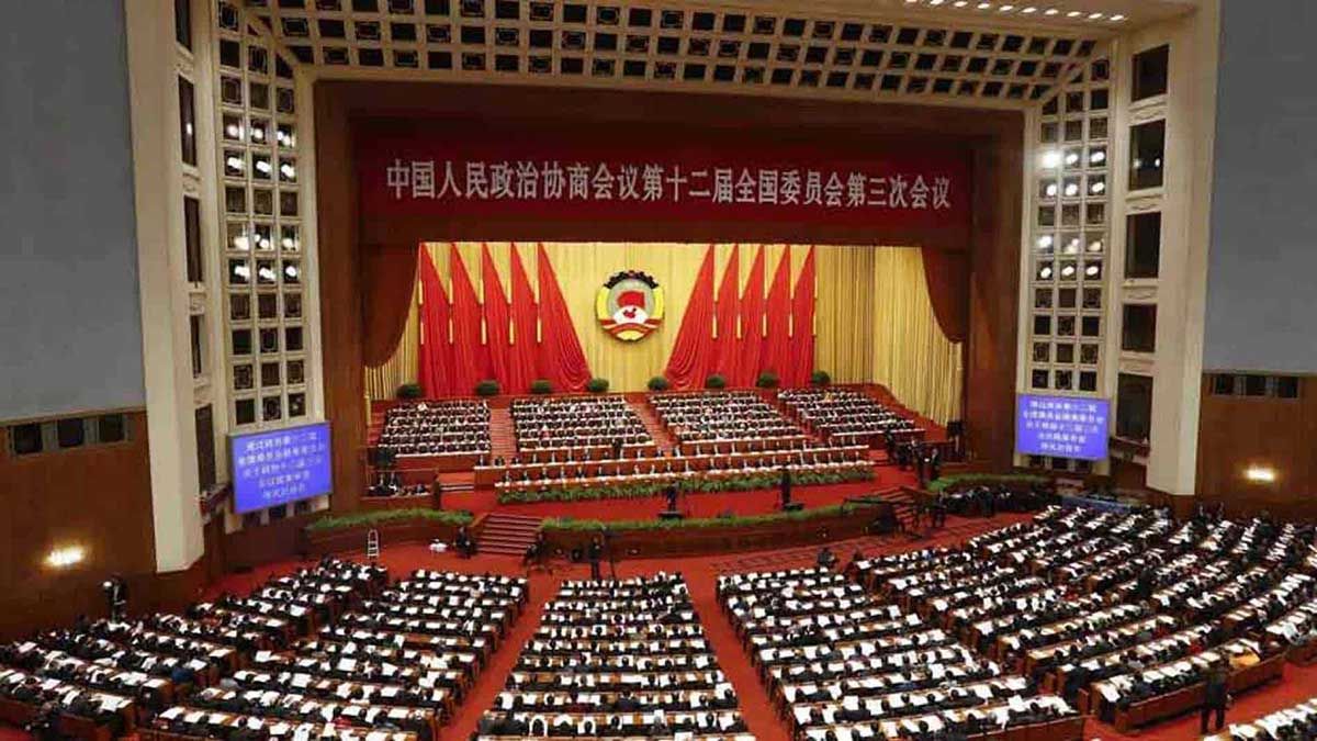 Comit&eacute; Permanente de la Asamblea Nacional Popular&nbsp;trabaja en la nueva ley de seguridad nacional de China.