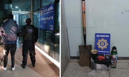 Un detenido por robo en el barrio Barranquitas. Un detenido por robo en el barrio Barranquitas.