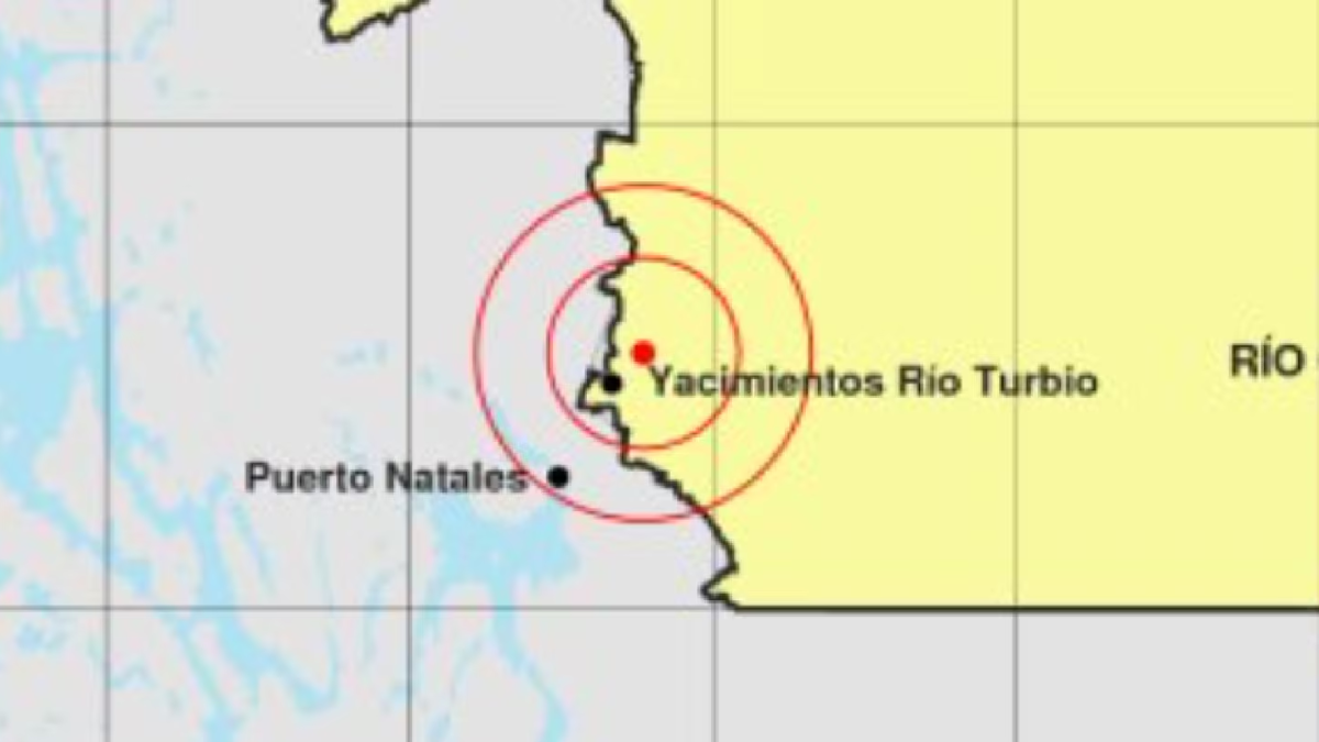 Fuerte sismo de magnitud 5,3 sacudió la Cuenca Carbonífera en Santa Cruz Fuerte sismo de magnitud 5,3 sacudió la Cuenca Carbonífera en Santa Cruz