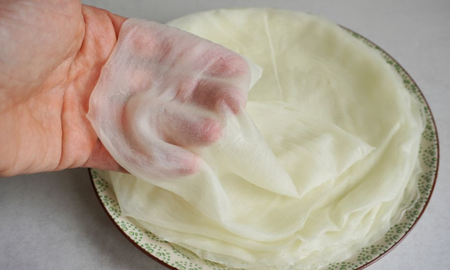 Receta de masa filo casera. Receta de masa filo casera.