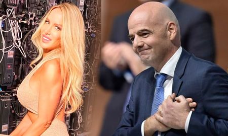 Luciana Salazar y el presidente de la FIFA tuvieron un intercambio de mensajes. Luciana Salazar y el presidente de la FIFA tuvieron un intercambio de mensajes.