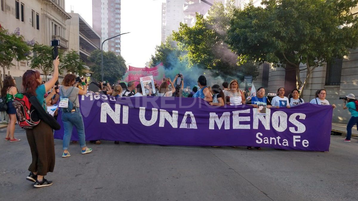 Mujeres, lesbianas, bisexuales, trans y travestis marcharon por el Día de la No violencia contra las Mujeres