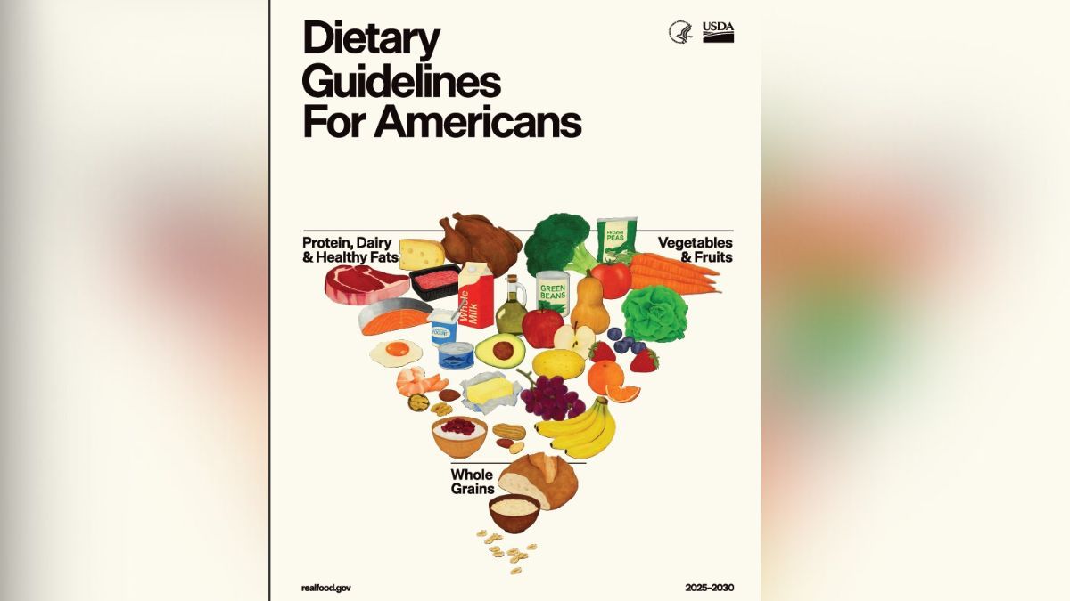 Las nuevas guías alimentarias de Estados Unidos 2025–2030 introducen cambios importantes.