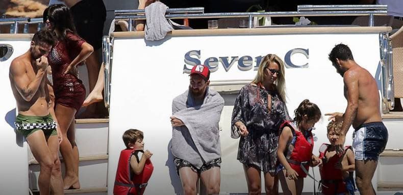 Conocé el yate que Messi alquiló en 9 mil euros al día