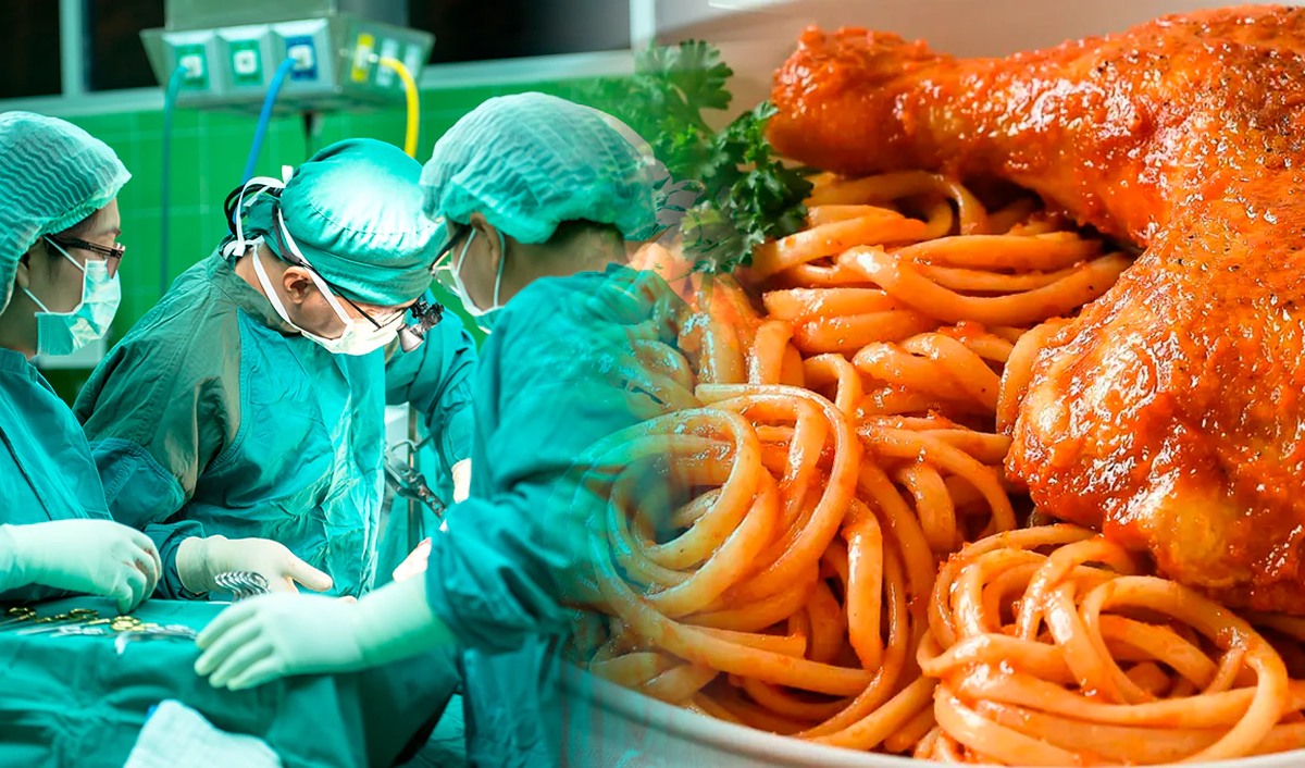 Un joven sufrió la amputación de sus 2 piernas tras comer sobras de comida del día anterior