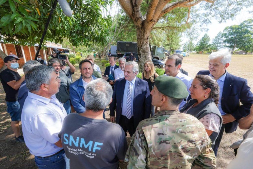 El presidente Alberto Fernández aseguró que el Gobierno nacional estuvo siempre, pendiente de lo que estaba pasando en Corrientes.