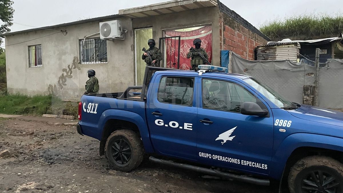 Múltiples allanamientos en Santa Fe.