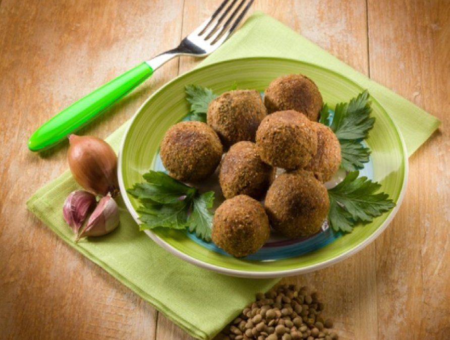 Albóndigas vegetarianas de lentejas