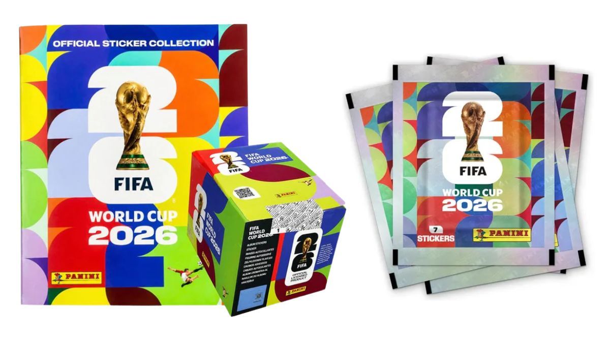 Las cajas oficiales incluyen alrededor de 100 sobres de figuritas del Mundial 2026. Las cajas oficiales incluyen alrededor de 100 sobres de figuritas del Mundial 2026.