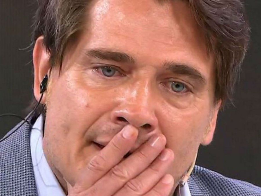 Guillermo Andino se conmovió con un duro relato.