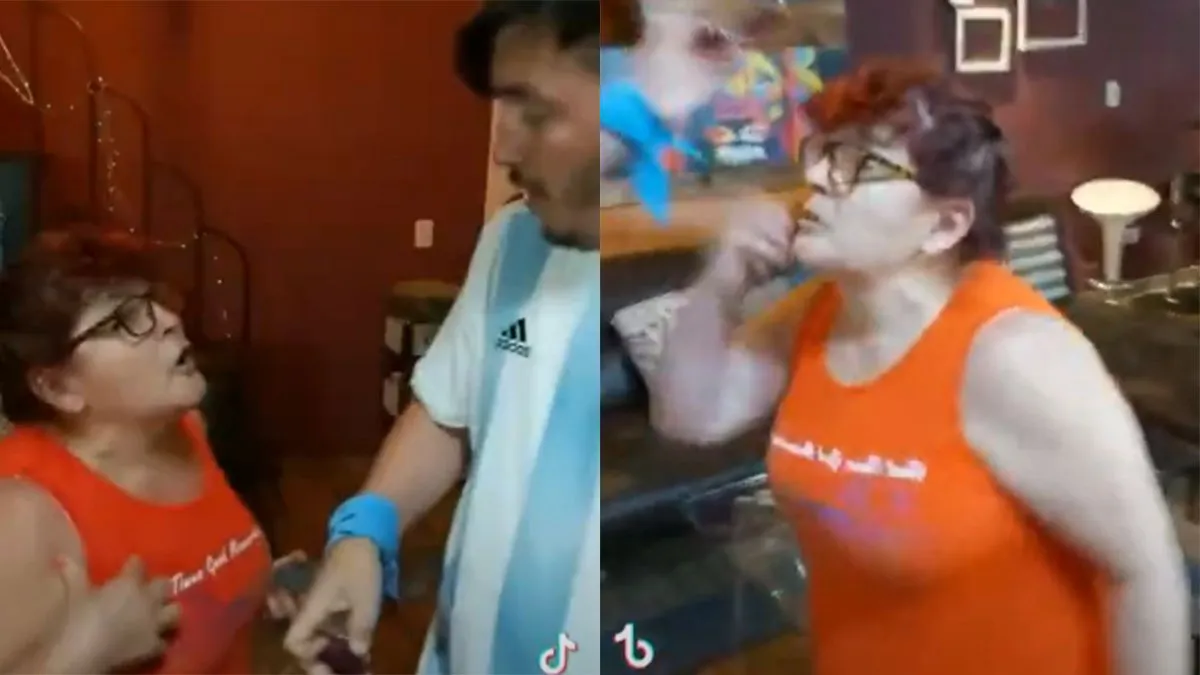 Apareció La Petisa luego de hacerse viral su historia en la marcha por Las 2 Vidas