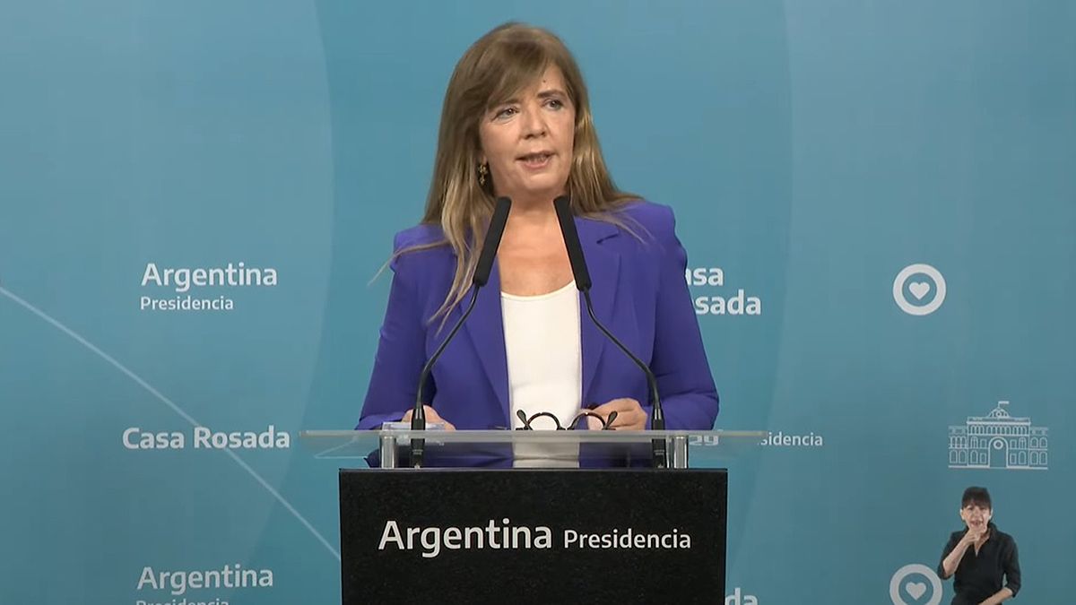 Gabriela Cerruti negó que haya una crisis económica: Es una construcción