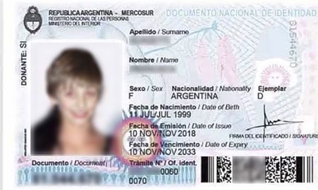La jueza ordenó la “supresión de los datos filiatorios paternos del dorso del DNI de la menor”. La jueza ordenó la “supresión de los datos filiatorios paternos del dorso del DNI de la menor”.