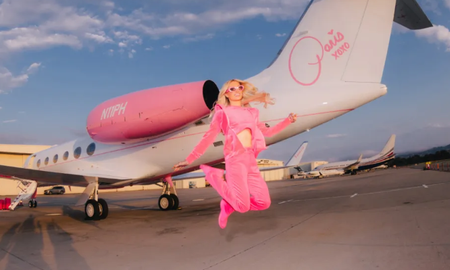 Así es el lujoso jet privado de Paris Hilton. Así es el lujoso jet privado de Paris Hilton.