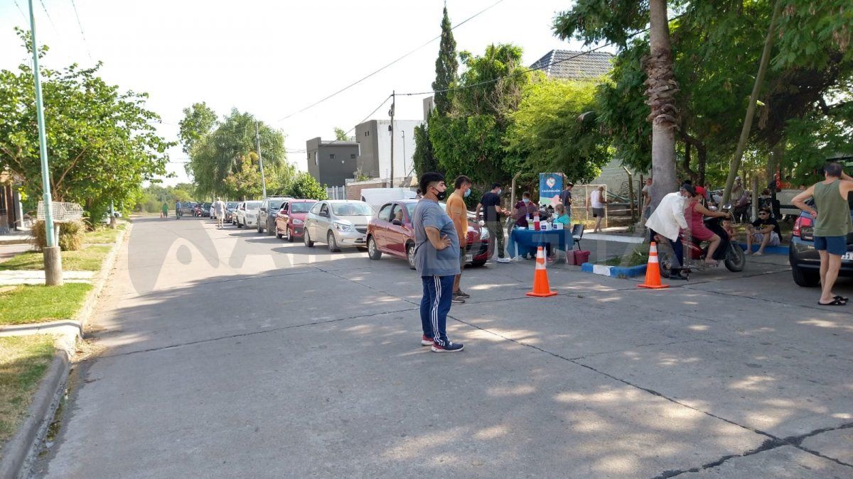 Para este martes hay 600 turnos otorgados en Santo Tomé hasta el mediodía.