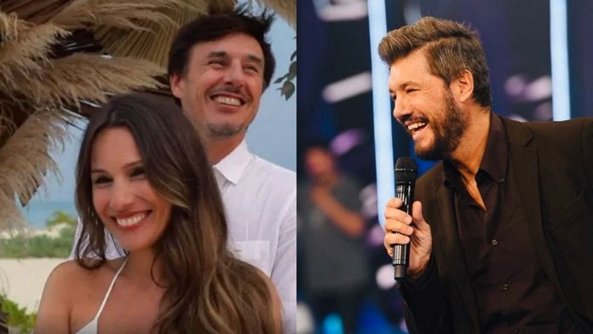 Marcelo Tinelli felicitó a Pampita por el nacimiento de su hija