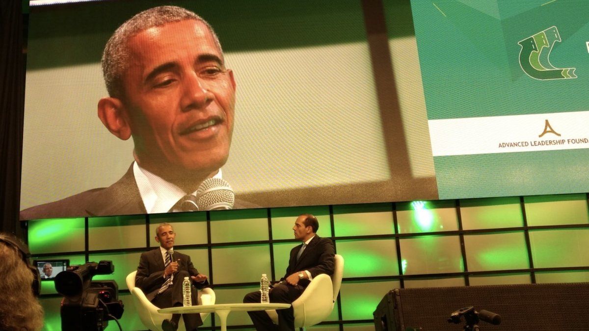 Lifschitz se encontró con Barack Obama en Córdoba