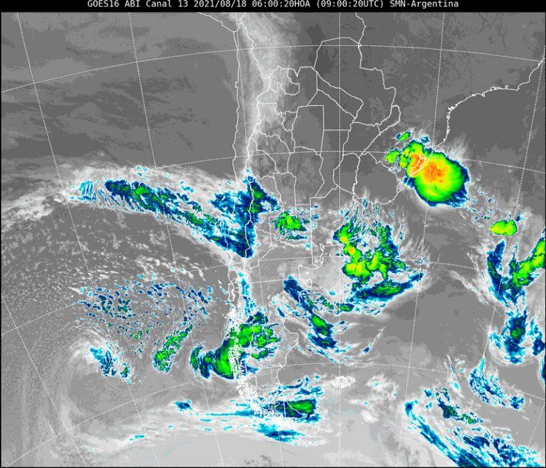 Imágenes satelitales.