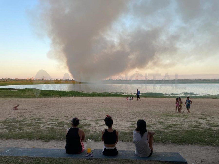 Hacía varios meses que no se registraban incendios de pastizales en el Gran Santa Fe. 