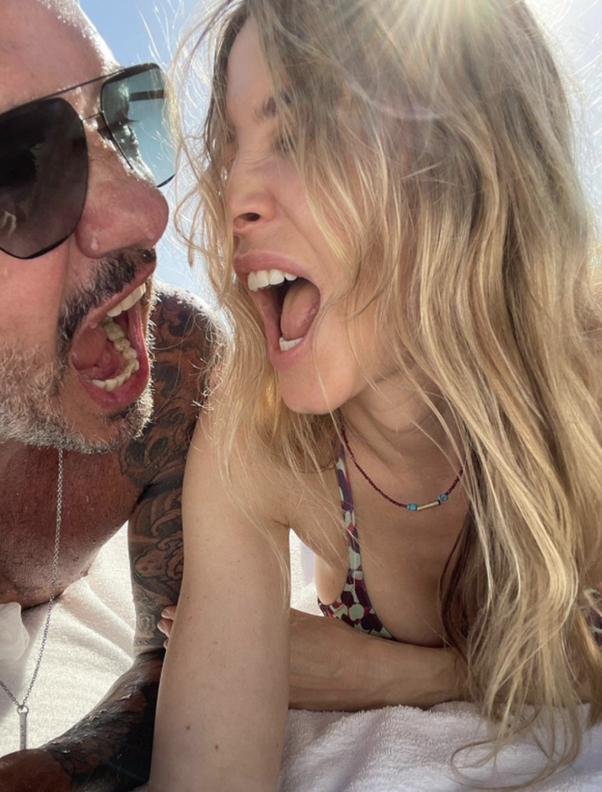 Guillermina Vald&eacute;s y Marcelo Tinelli est&aacute;n de vacaciones.&nbsp;