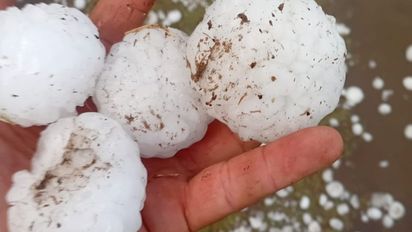 Alerta por posible caída de granizo en Santa Fe y alrededores: una tormenta avanza con intensidad