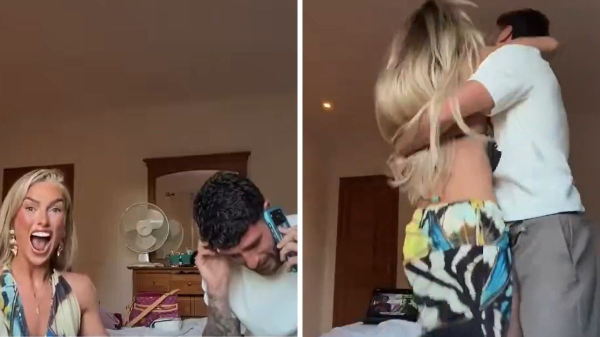 Marcos Senesi celebró junto a su novia Kelci Rosse su convocatoria al Mundial 2026: estaba de vacaciones cuando lo llamó Scaloni.