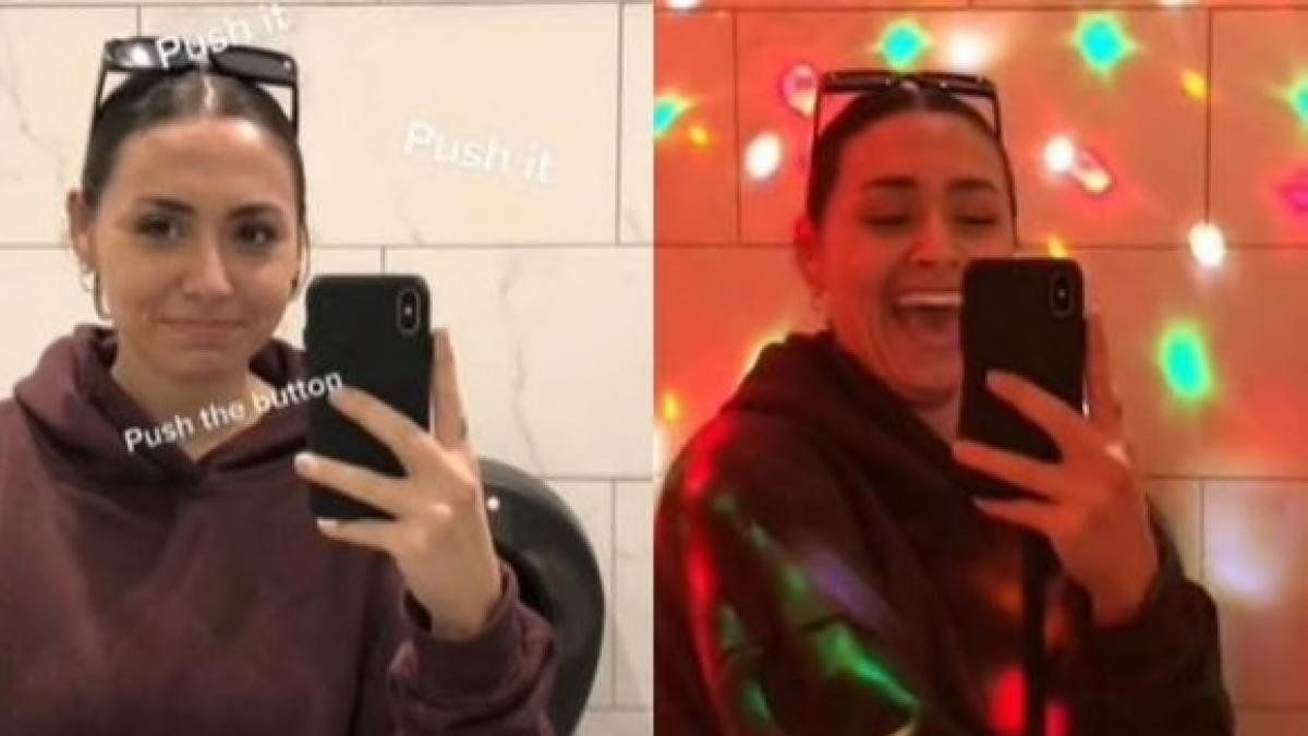 El clip se volvió rápidamente viral en la red social china.