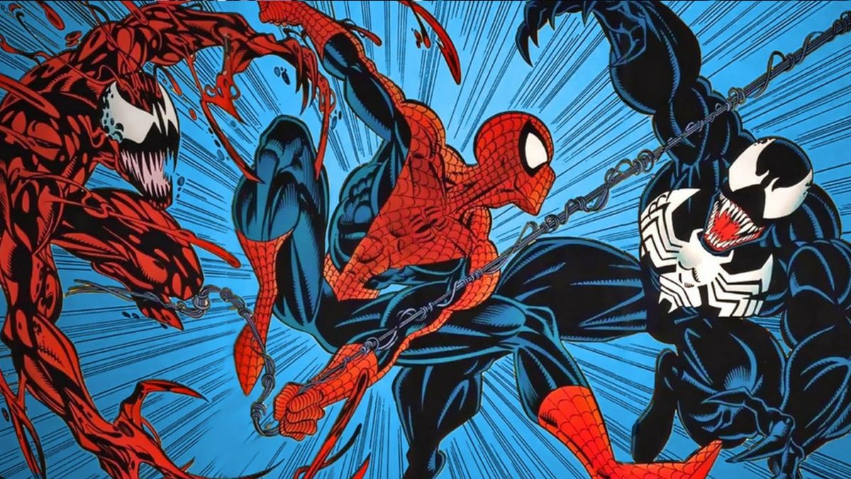 Carnage, Spider-Man y Venom