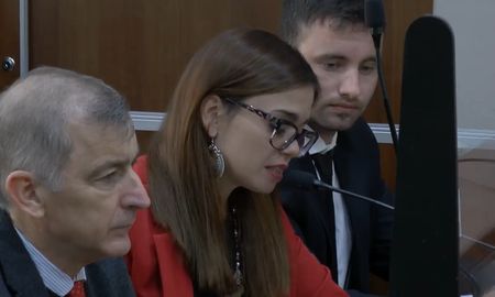 Carolina Walker Torres, abogada querellante en el juicio por el femicidio de Rosalía. Carolina Walker Torres, abogada querellante en el juicio por el femicidio de Rosalía.