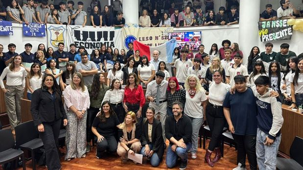 Más de 130 alumnos de 34 escuelas del turno mañana y turno tarde pusieron a consideración sus proyectos.