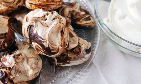 Merengues veganos con dulce de leche Merengues veganos con dulce de leche