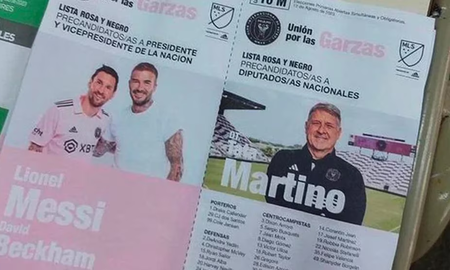El candidato más inesperado de las Elecciones 2023: Messi presidente El candidato más inesperado de las Elecciones 2023: Messi presidente