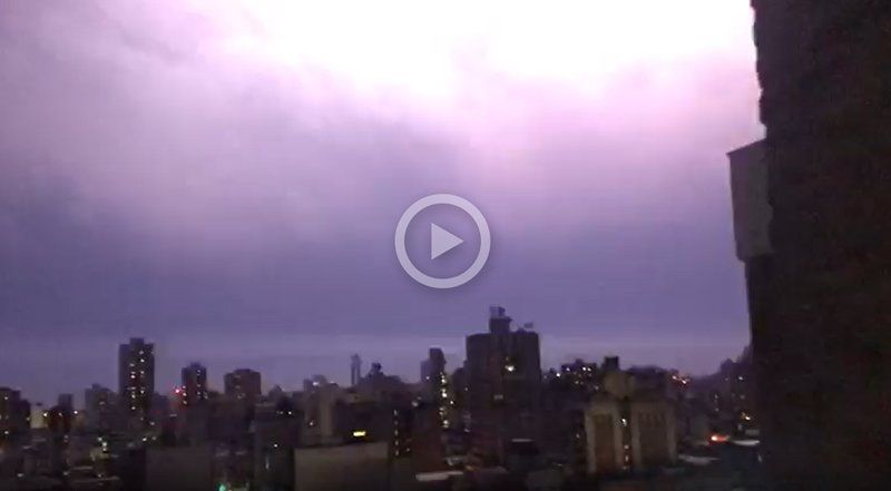 VIDEOS | Las mejores imágenes de la tormenta que se viene