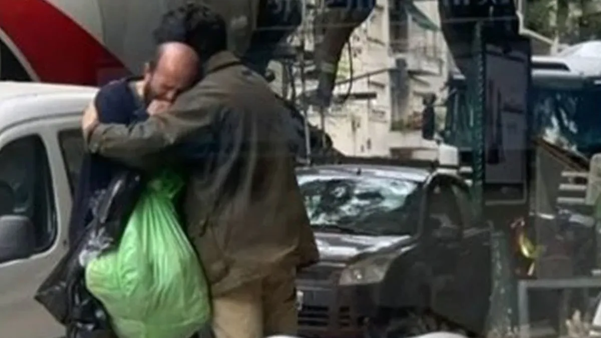 Final feliz: estaba desaparecido y su esposa lo encontró en un video viral