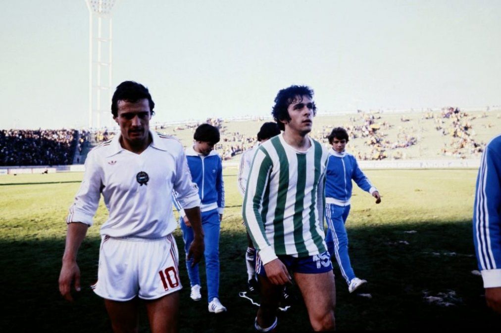 El día que Michel Platini jugó con la camiseta de un equipo de Mar del Plata