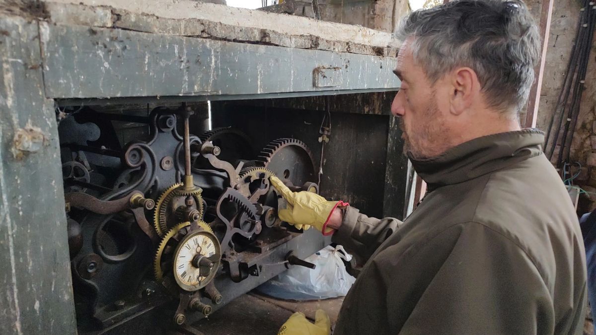 La maquinaria francesa está por cumplir 100 años y no funcionaba hacía 30 años. La maquinaria francesa está por cumplir 100 años y no funcionaba hacía 30 años.