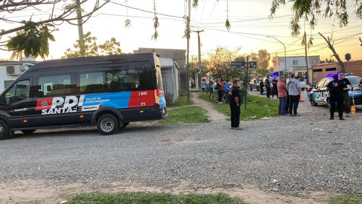 La Policía de Investigaciones trabajó en el lugar del accidente.