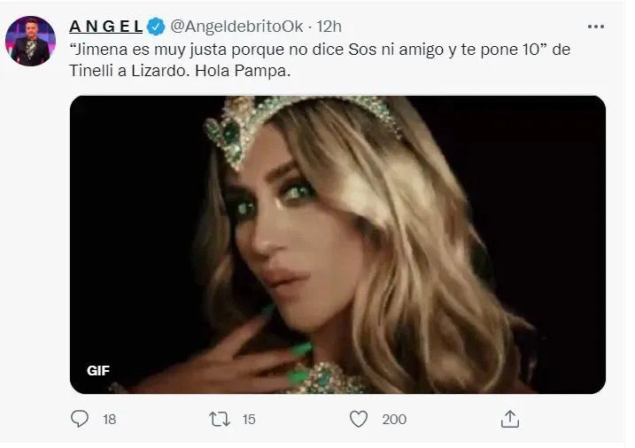 Ángel de Brito durísimo contra Pampita. 