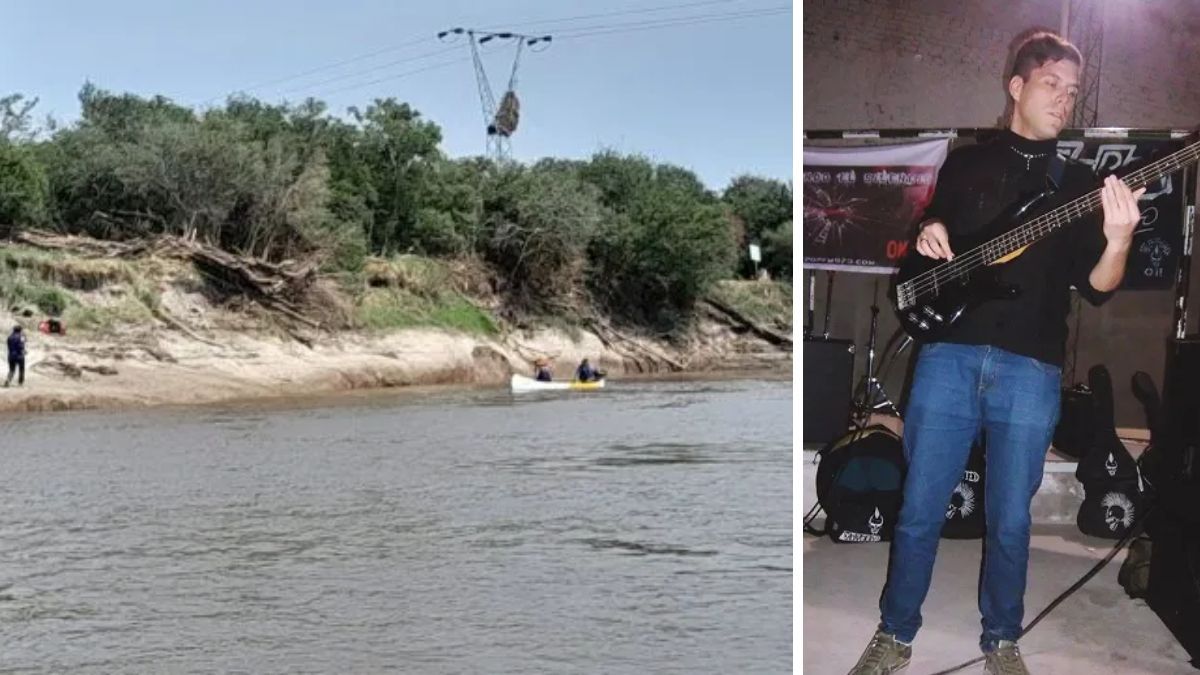 Anael Arévalo se encontraba en una de las playas sobre el río Gualeguay.